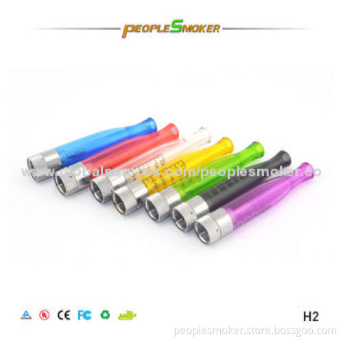 E-cigarette Kit with 2 x Cartomizers/2 x Batteries/1 x USB/1 x Wall Charger/1 x Empty Bottle